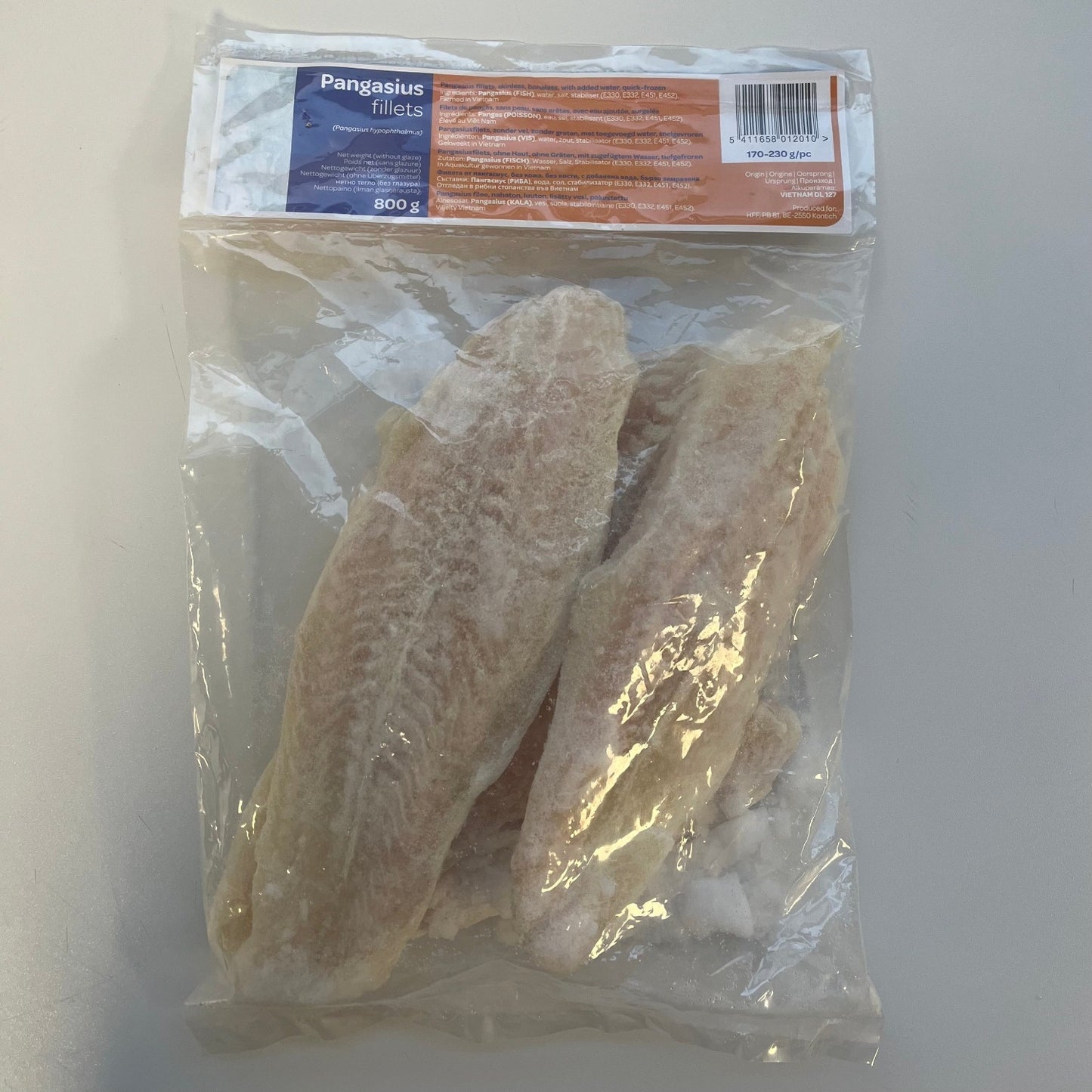 Pangasiusfilet 800gr