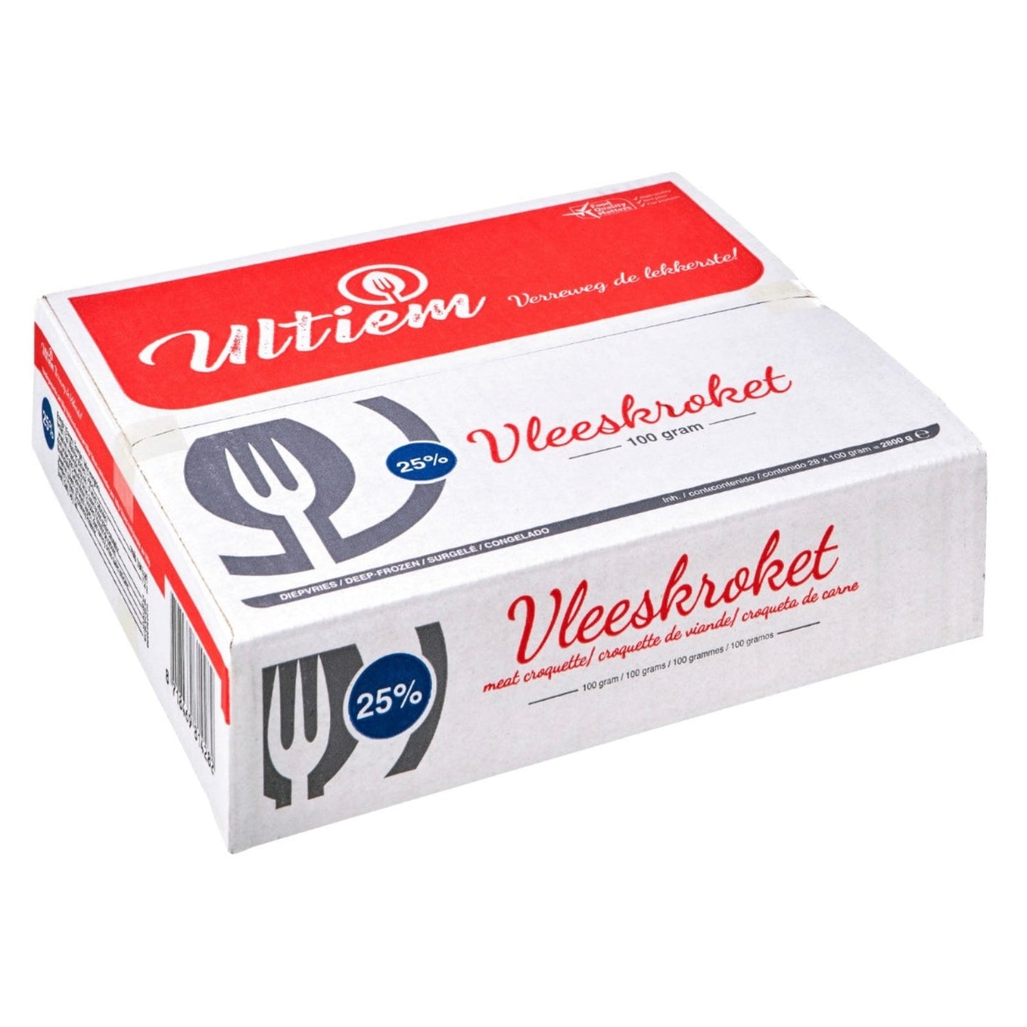 25% vleeskroket Ultiem 28 stuks ❤️