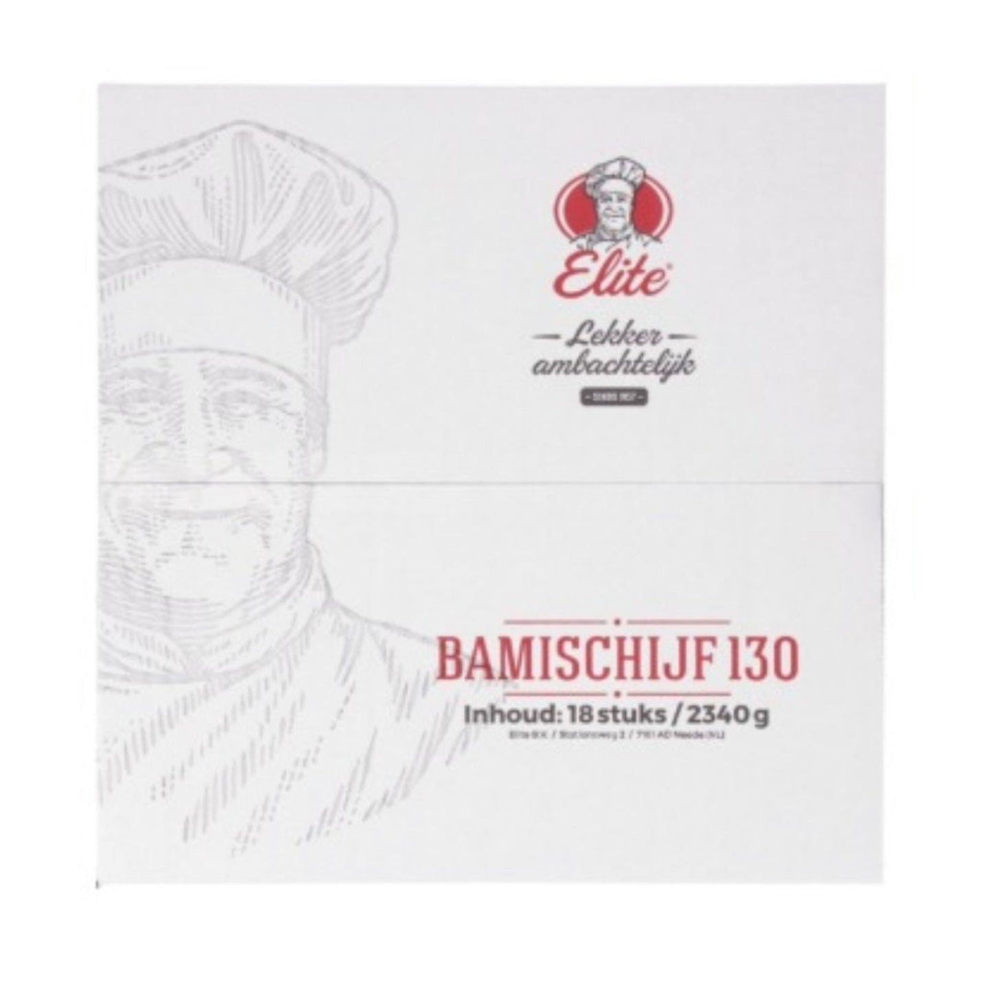 Bamischijf 18 stuks