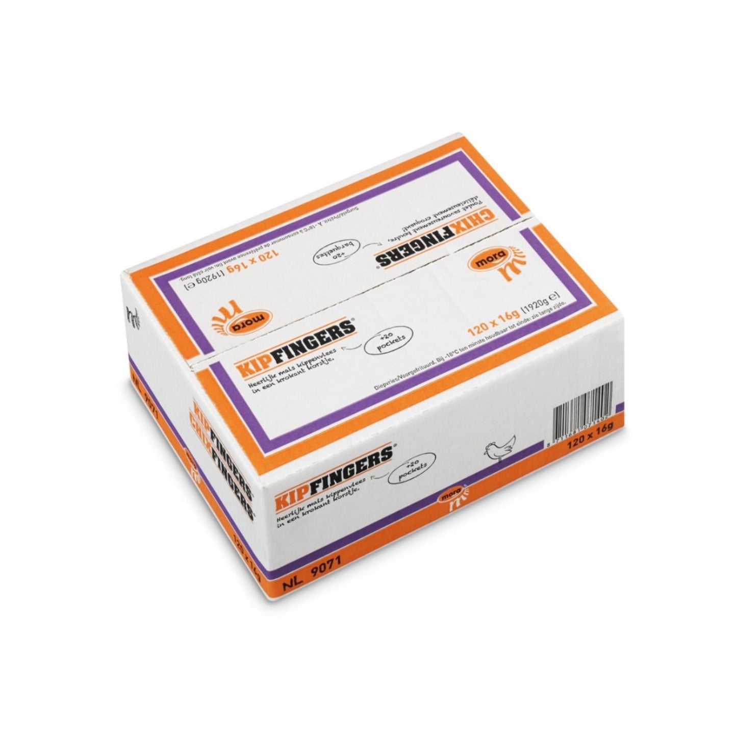 Kipfingers 120 stuks