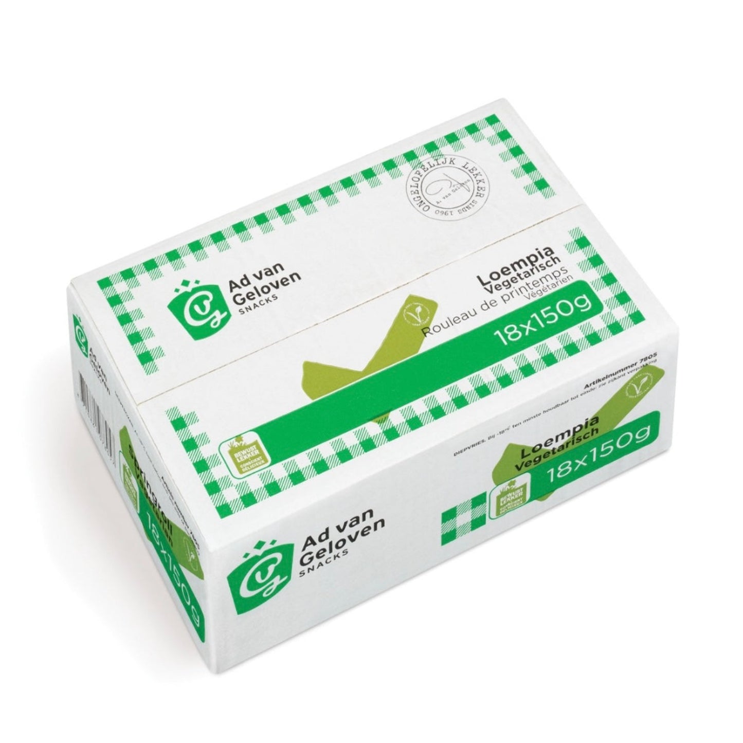 Vegetarische loempia 18 stuks