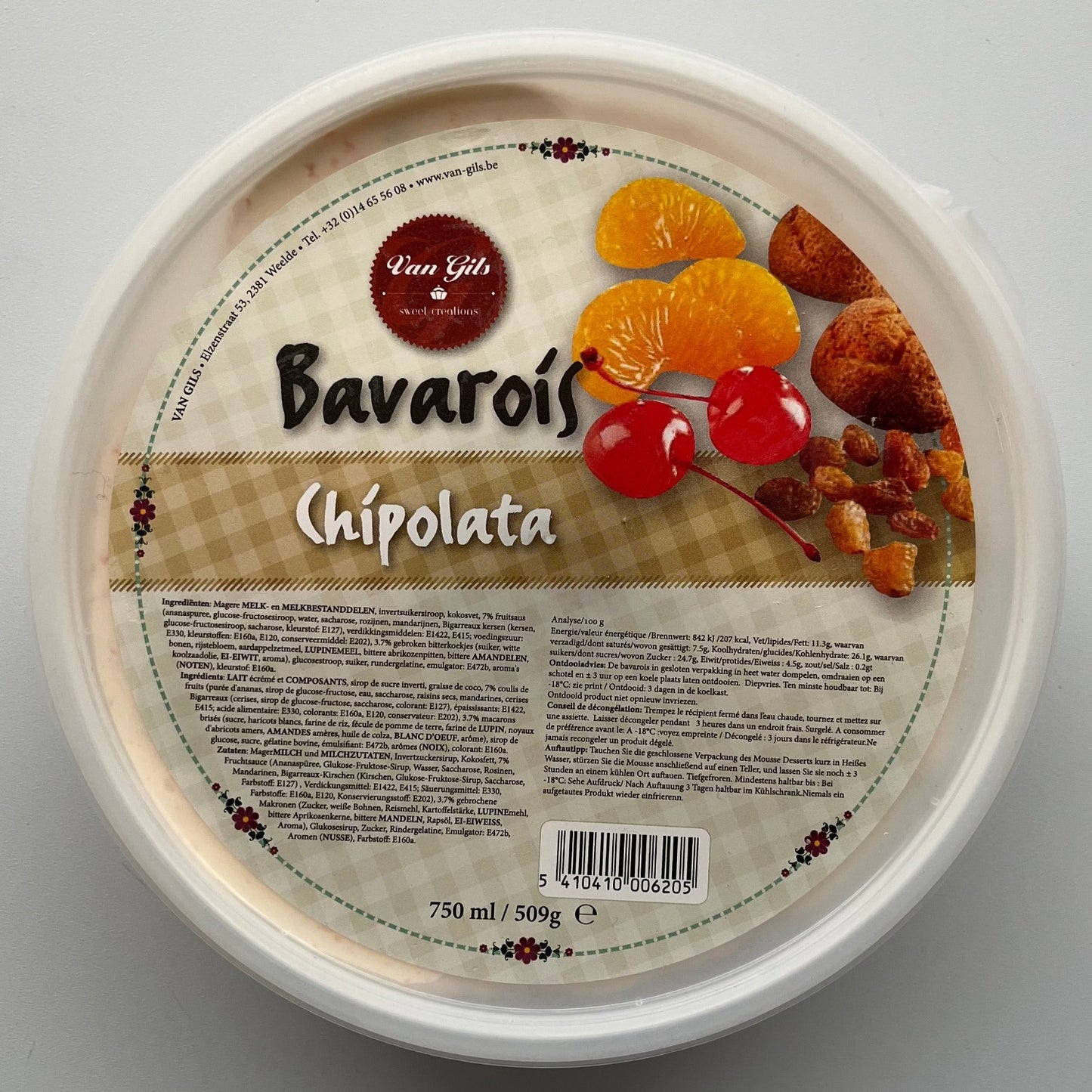 Chipolata bavarois