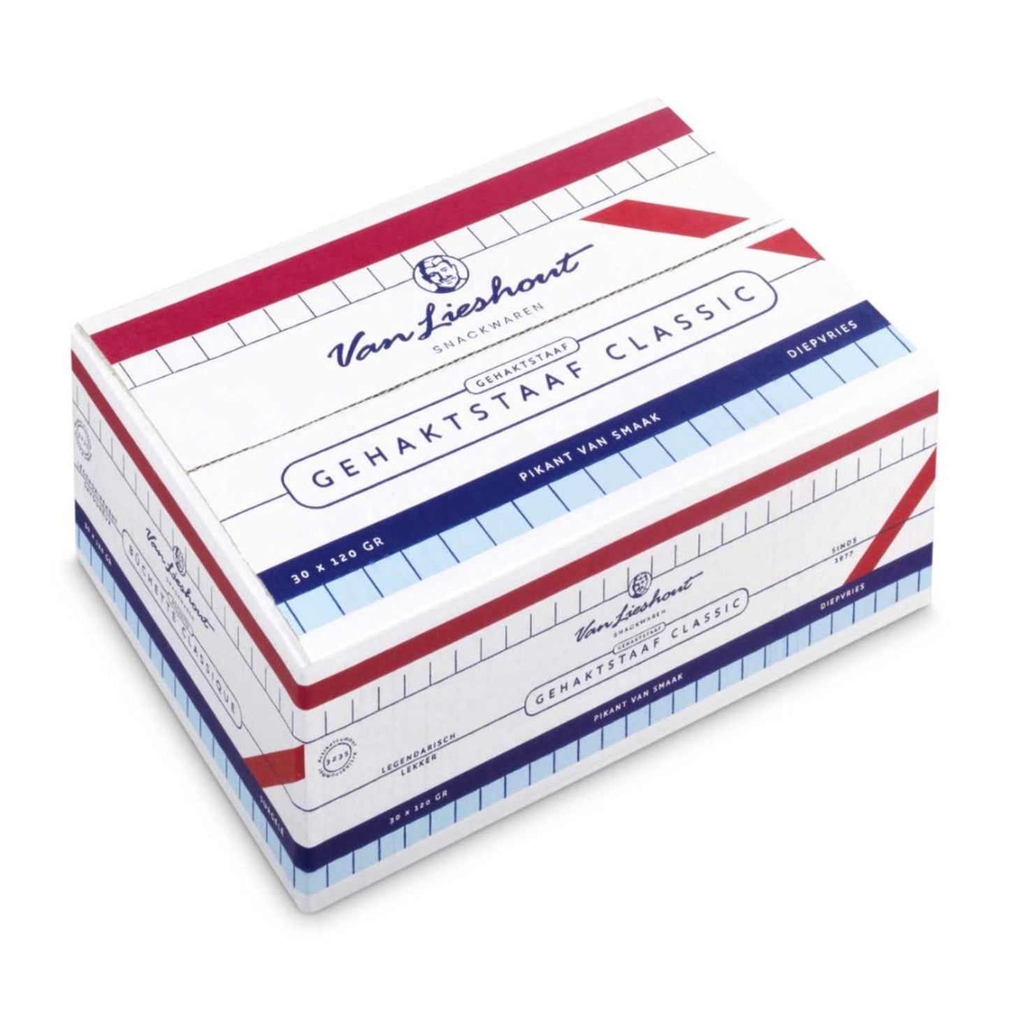 Gehaktstaaf classic 30 stuks