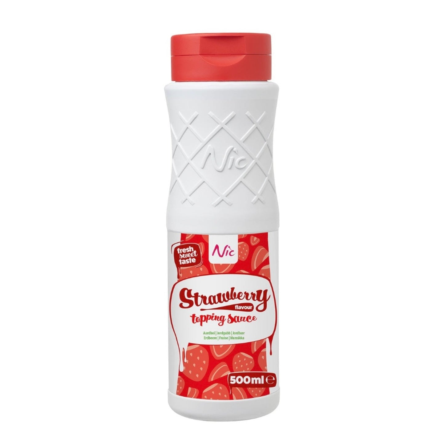 Dessertsaus aardbei