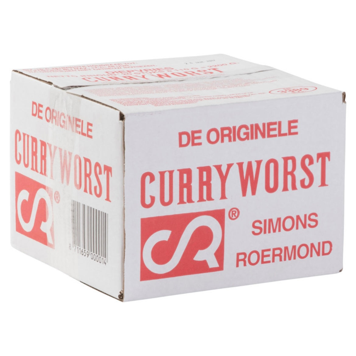Curryworst 20 stuks