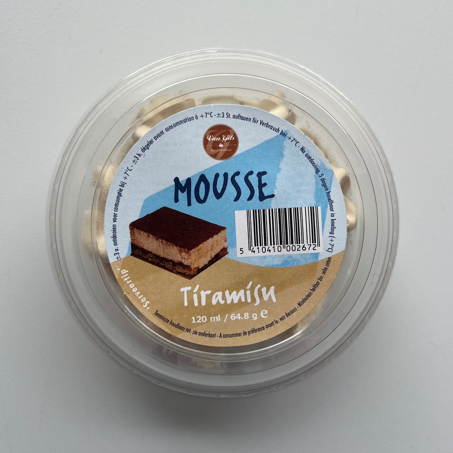 Tiramisu mousse