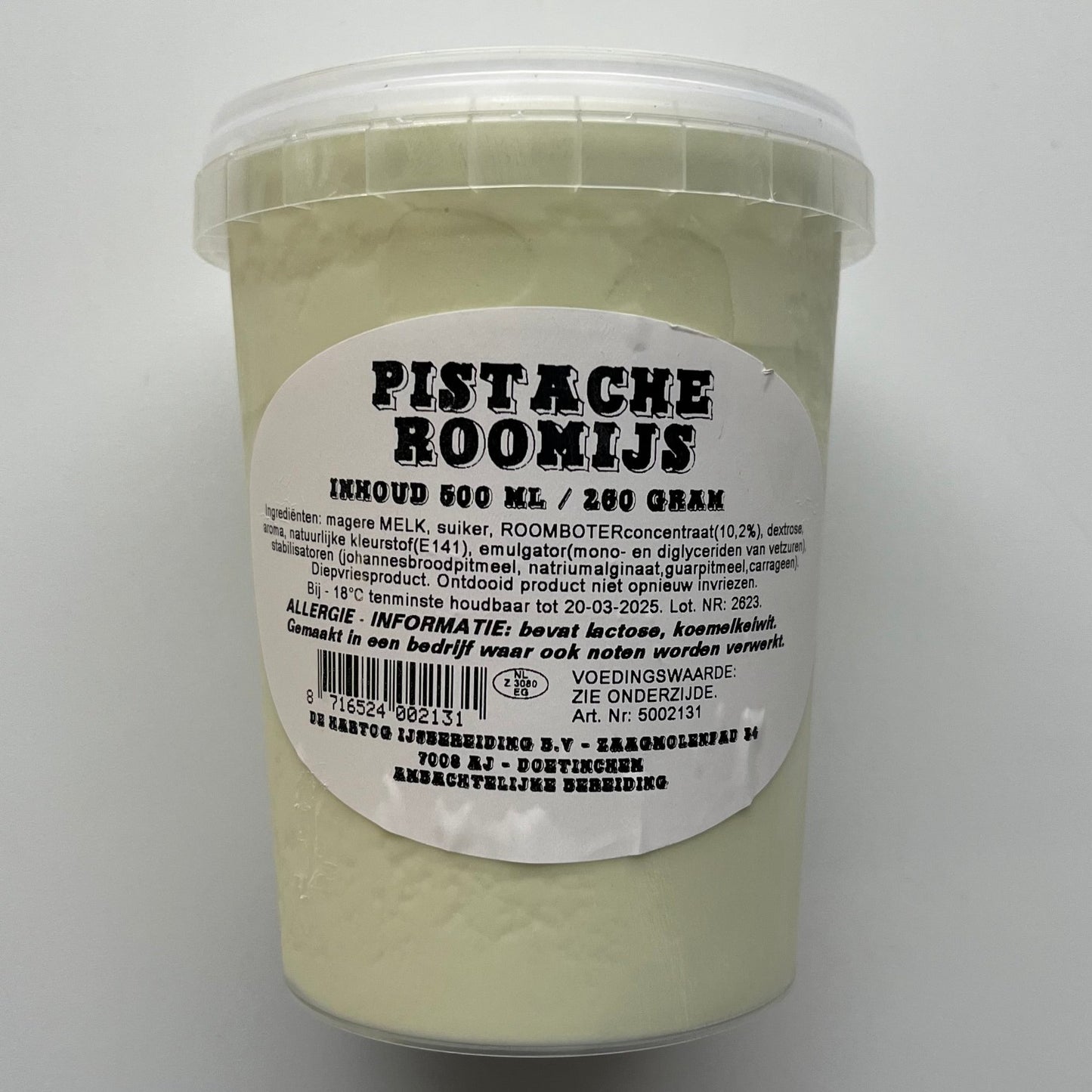 Pistache roomijs 500ml