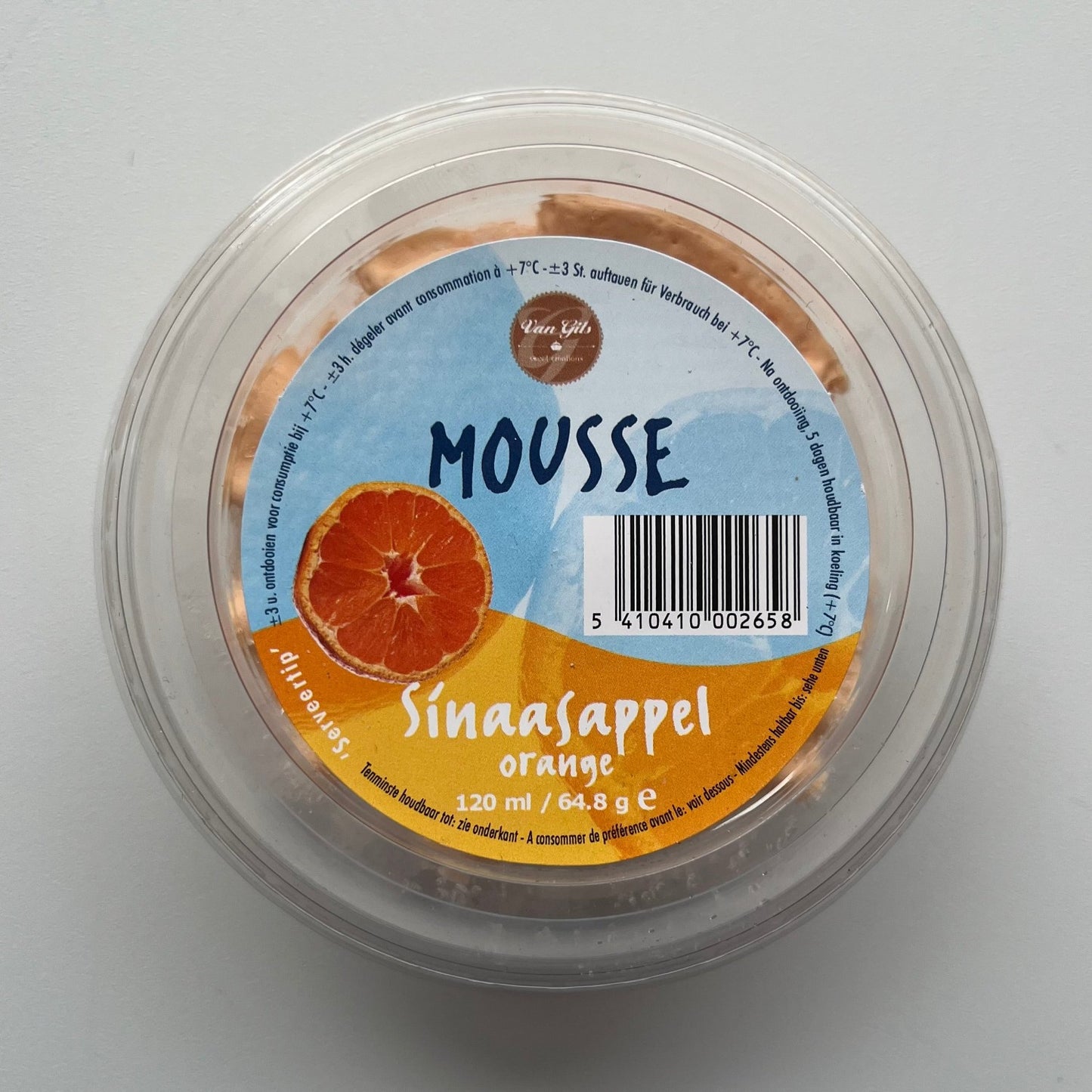 Sinaasappel mousse