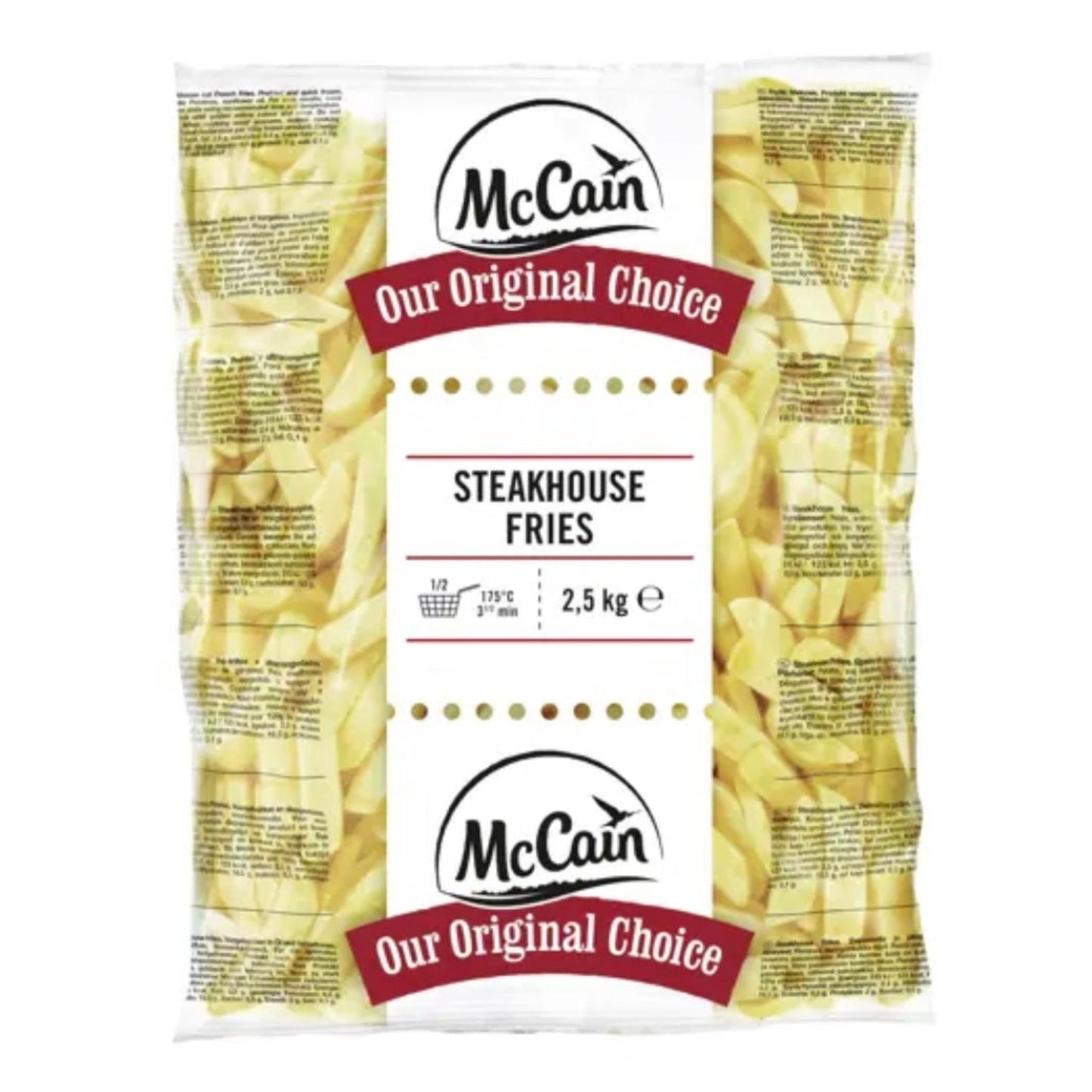 Steakhouse fries 2,5kg