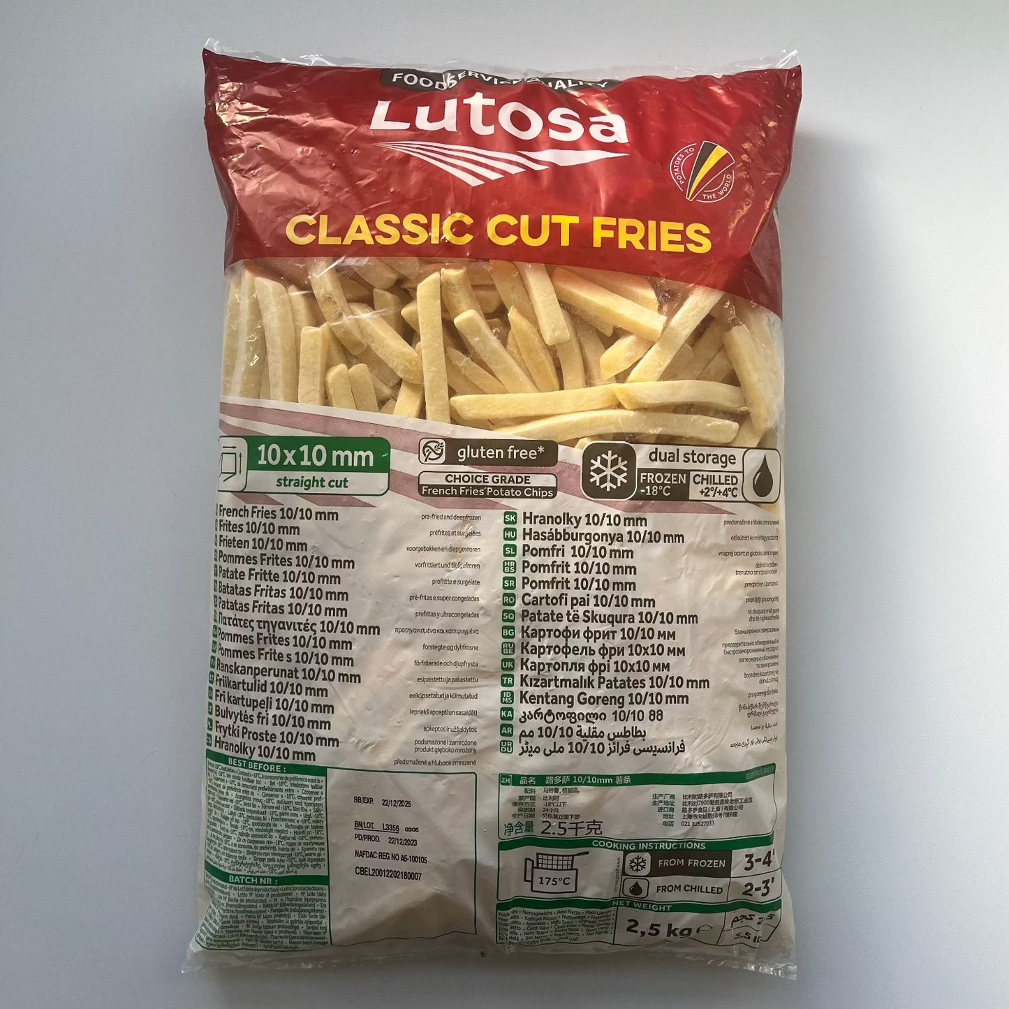 Friet Lutosa 2,5kg