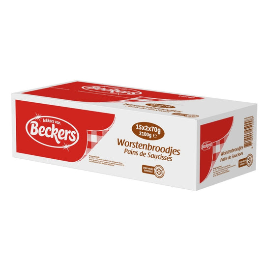 Worstenbroodjes Beckers 30 stuks
