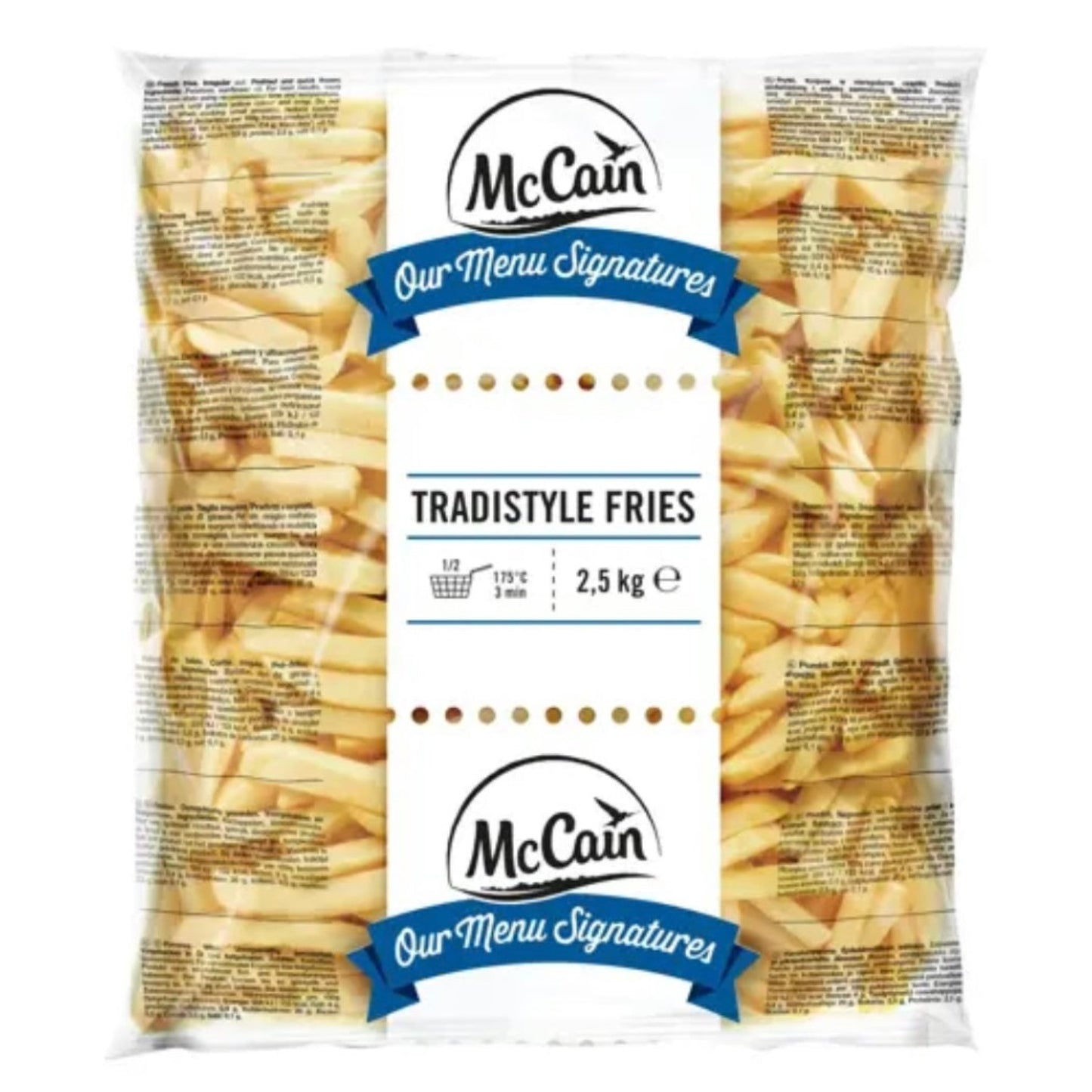 Tradistyle fries 2,5kg