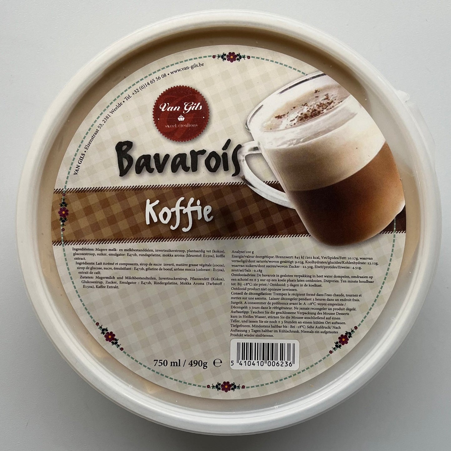 Koffie bavarois