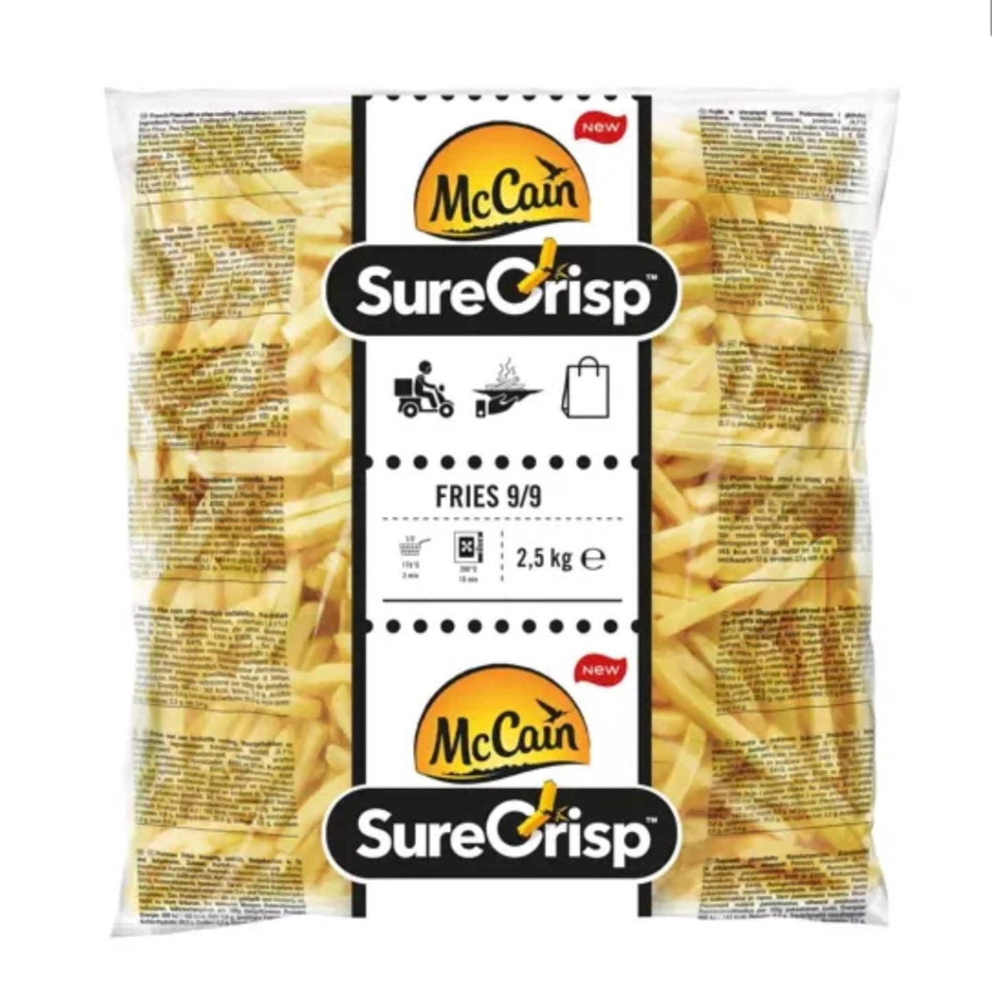 Surecrisp friet McCain 2,5kg