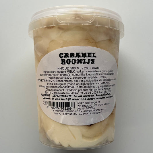 Caramel roomijs 500ml