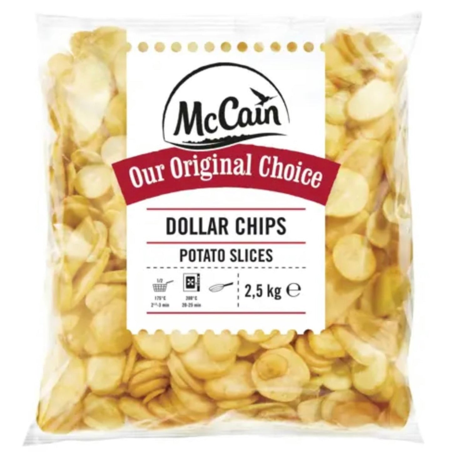 Dollar chips 2,5kg