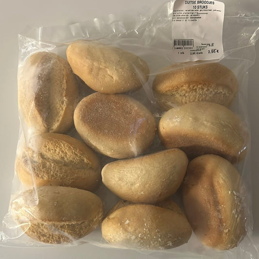 Duitse broodjes 10 stuks