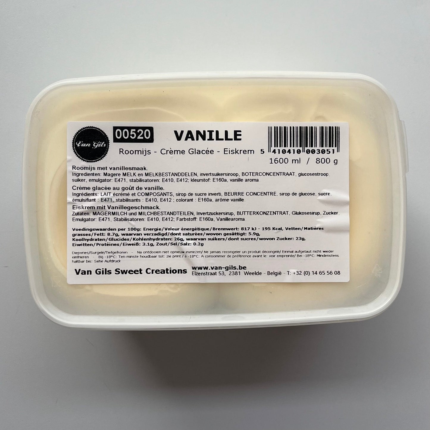 Vanille ijs