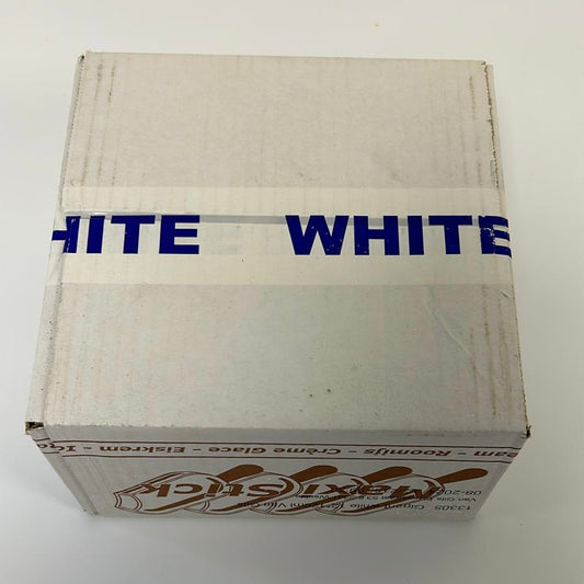 White maxi stick 12 stuks