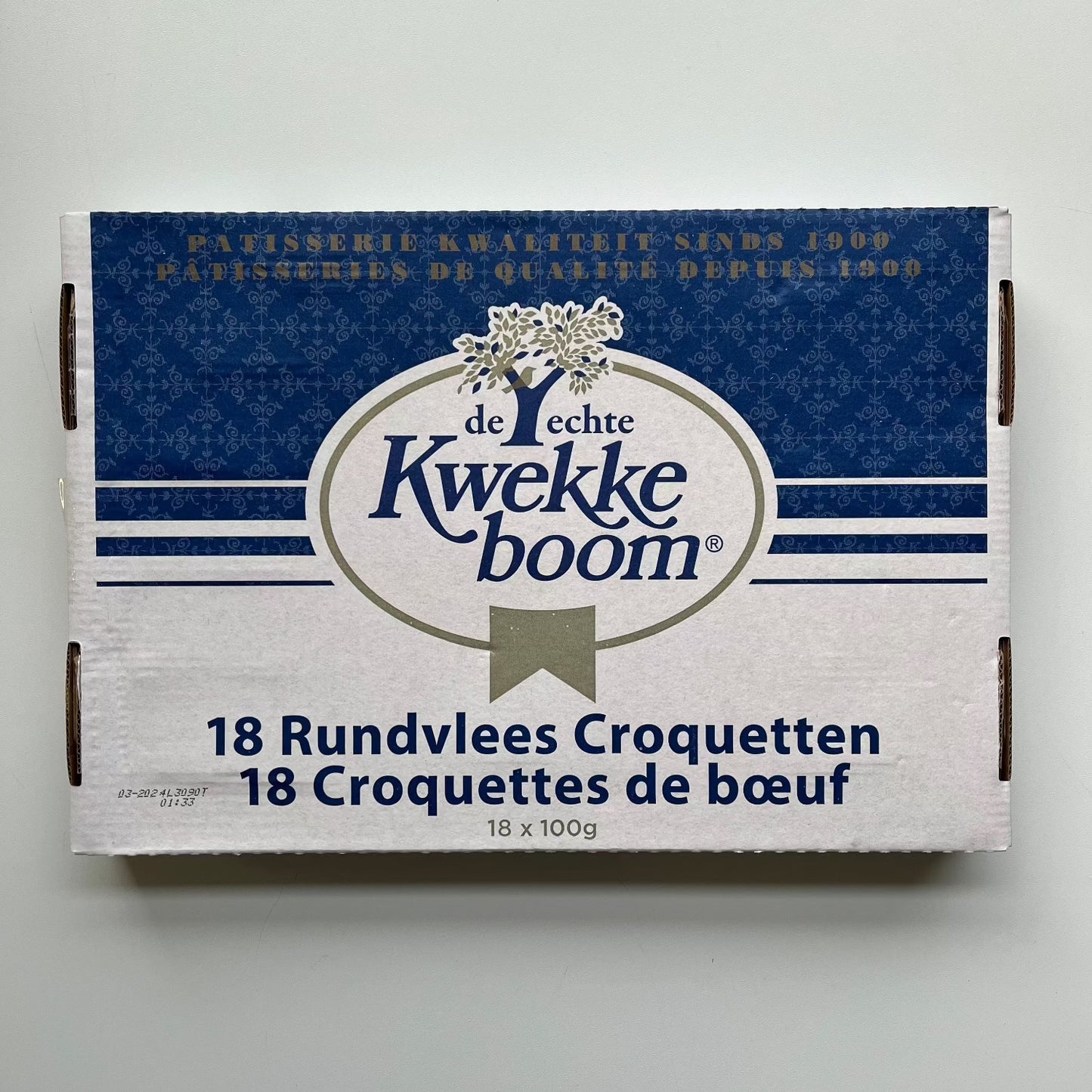 Rundvleeskroket Kwekkeboom 20 stuks